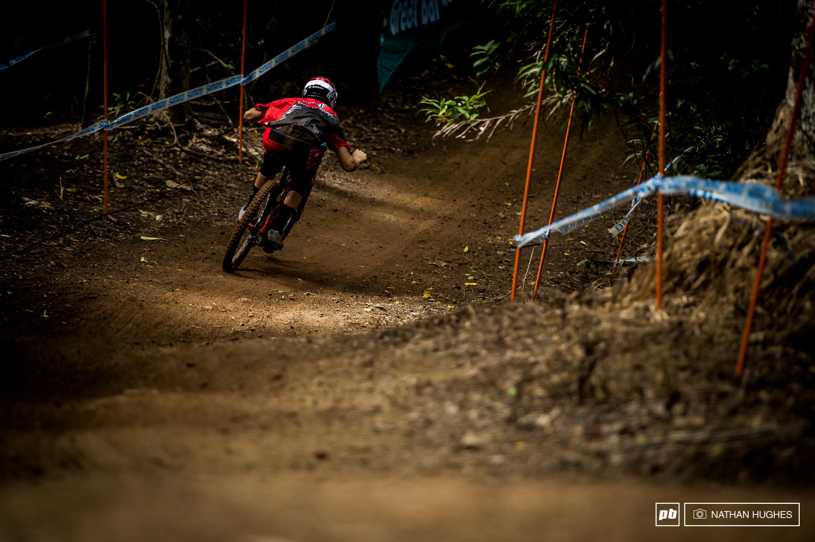 Despite looking awesome on this high speed track Sam Blenkinsop couldn t quite match his first place qualifier of 2014 and seems to have more than a few seconds to find tomorrow afternoon.