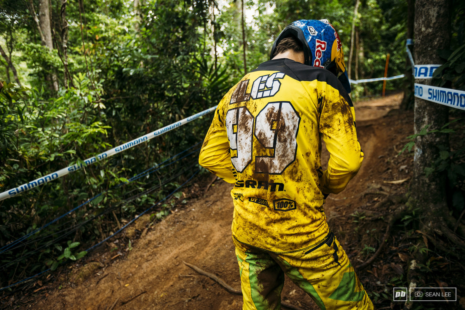 Finn Iles took a couple of dirt samples today with a crash in his timed run putting him out of contention today and possibly the race tomorrow.