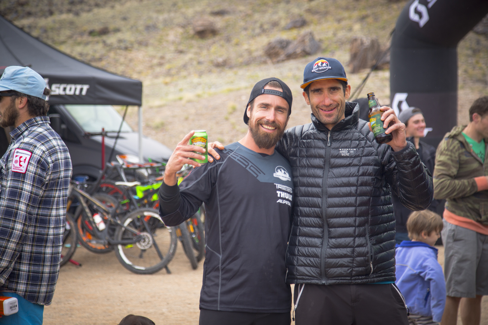 Riders and Sierra Nevada Brewing at the 2016 SCOTT Enduro Cup presented by Vittoria in Moab, Utah