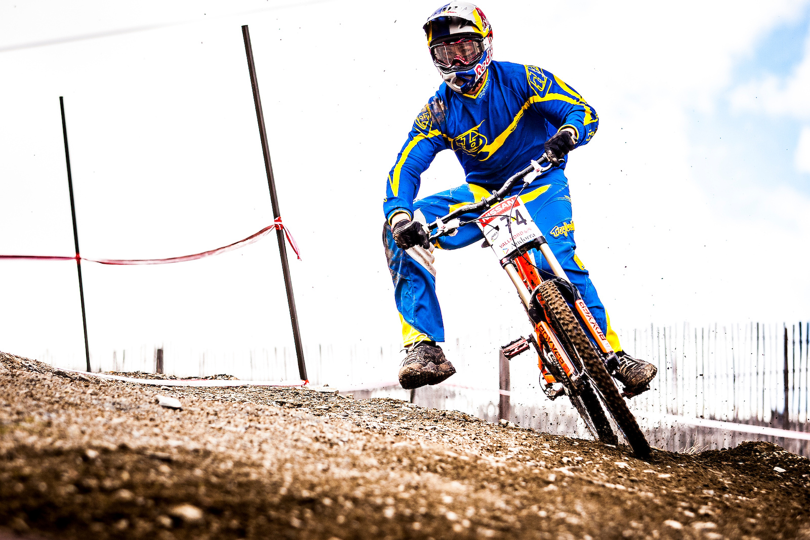  during the Nissan UCI MTB world cup presented by Shimano at Vallnord Andorra. Photo Sven Martin