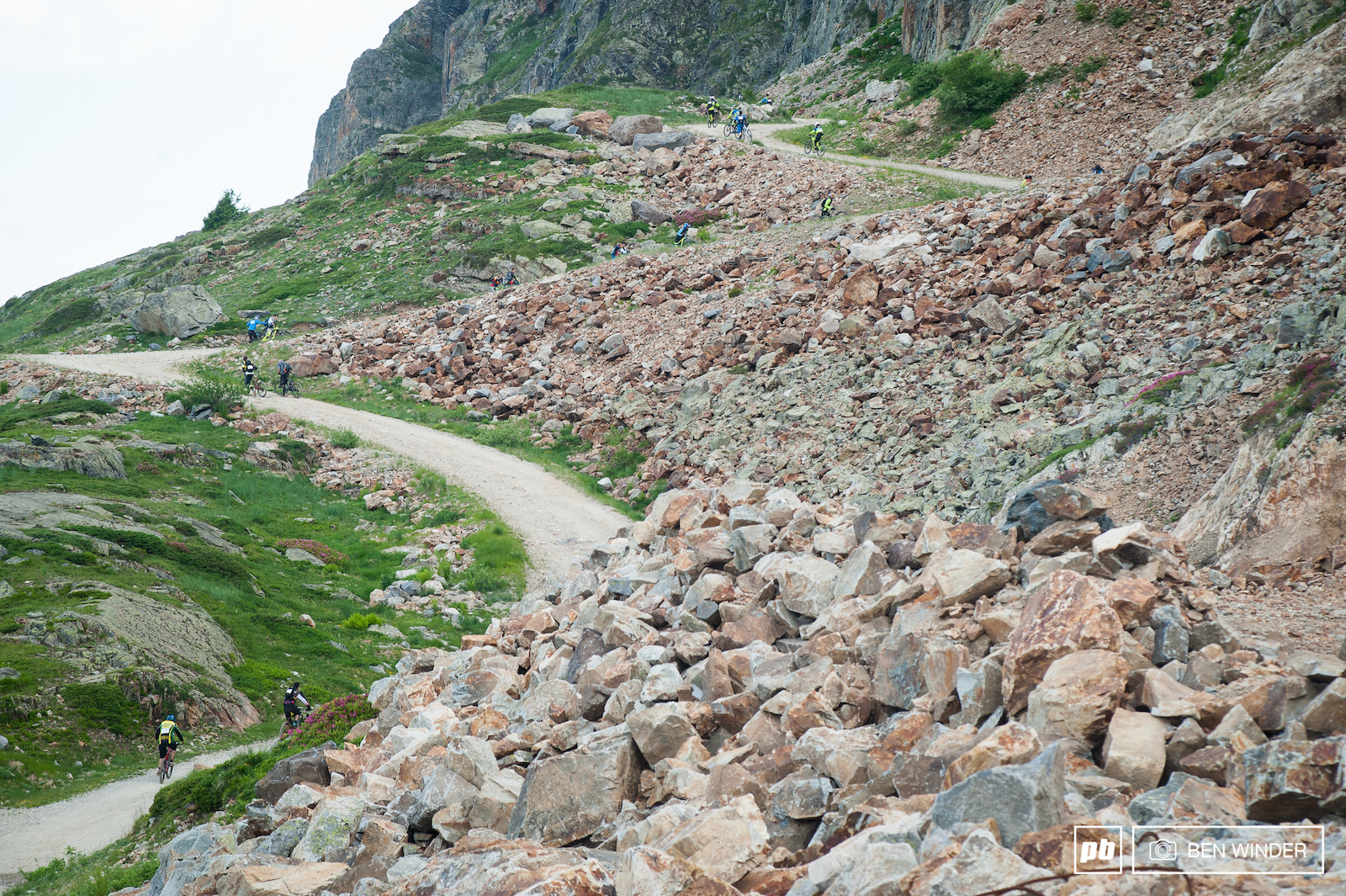 An initial climb to the lift that got the blood flowing.
