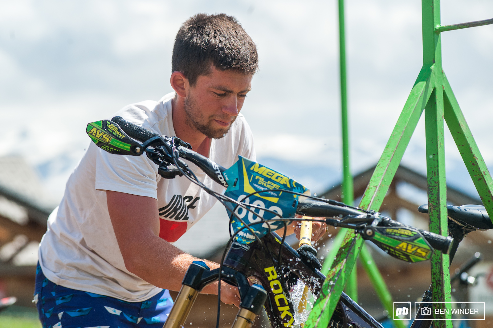 Camille Servant finished in second place in his heat today.