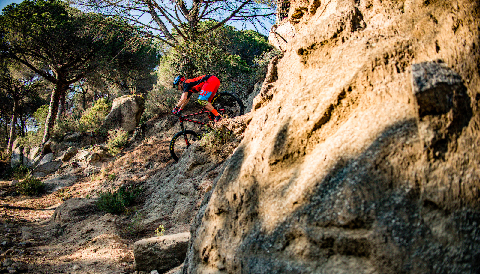 Trails above Premia de Dalt were a perfect place for testing how much fun there can be from riding a trail hardtail with 27.5+ wheels.