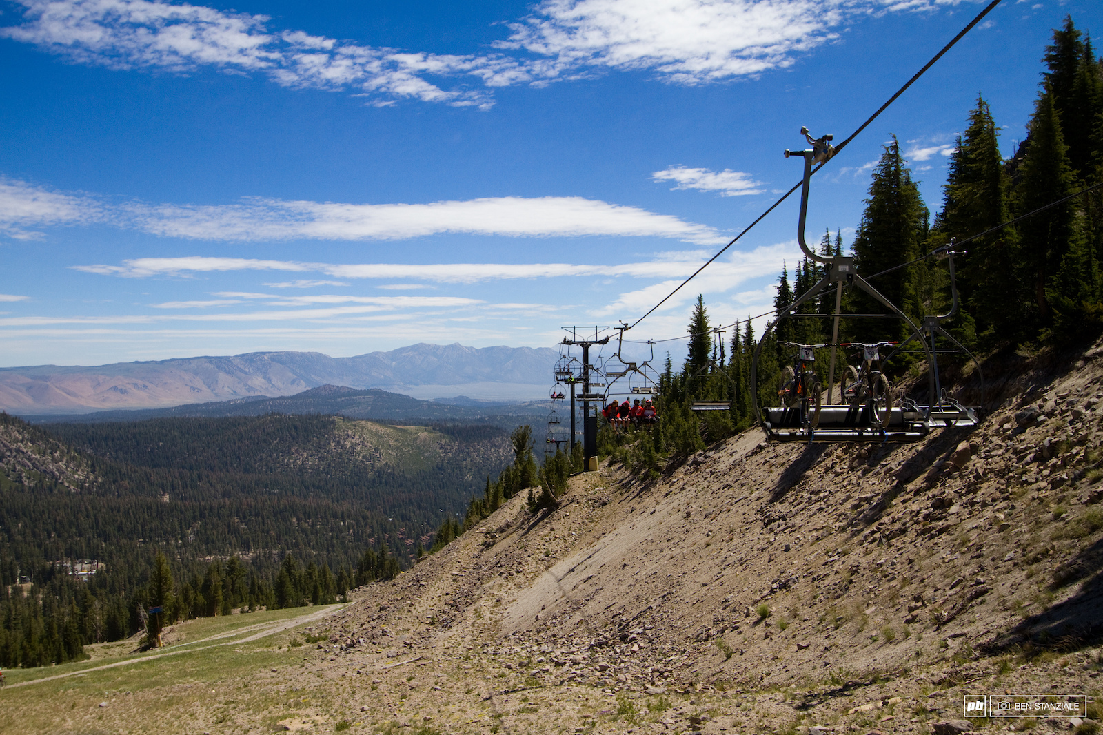 It s hard to have a bad time when you re riding in a place like this.