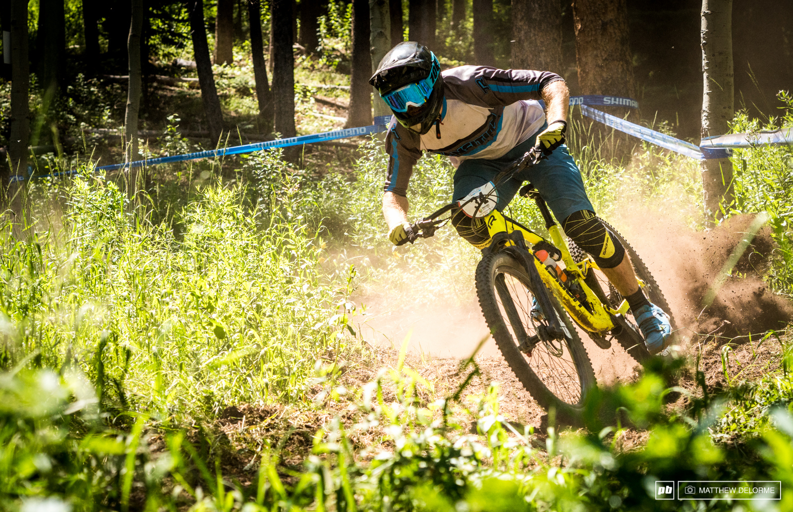 There are plenty of dusty loose corners here in Aspen to slide around.