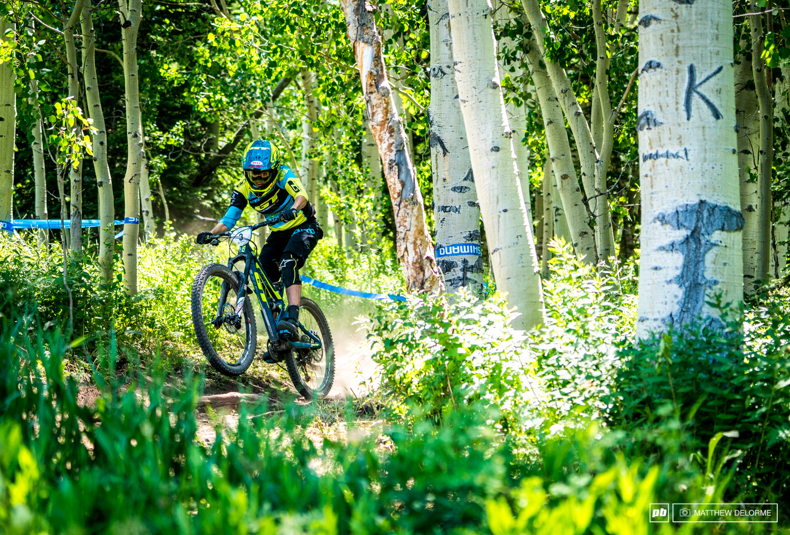 Anneke Beerten looks like like hasn t missed a beat. She was doing well in Colorado last time the EWS was here will she return with a win 