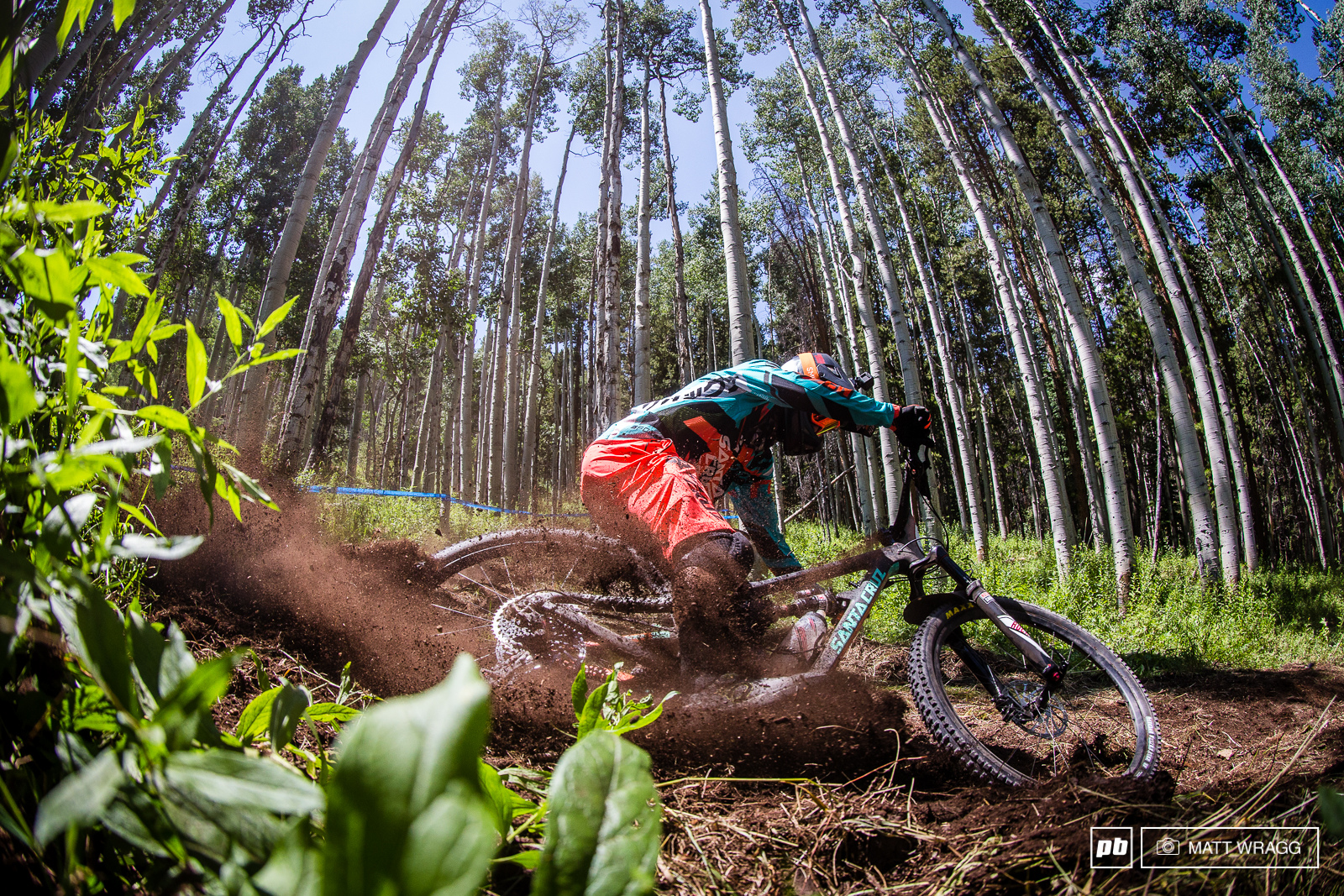 Where there is fresh soft dirt on course Iago Garay knows how to make the most of it...