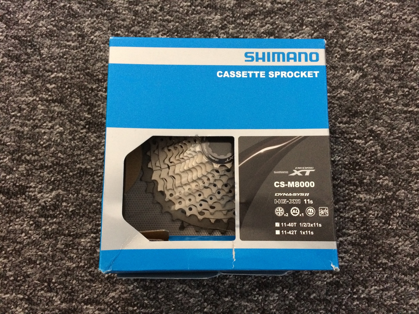 2016 Shimano XT M8000 right hand shifter