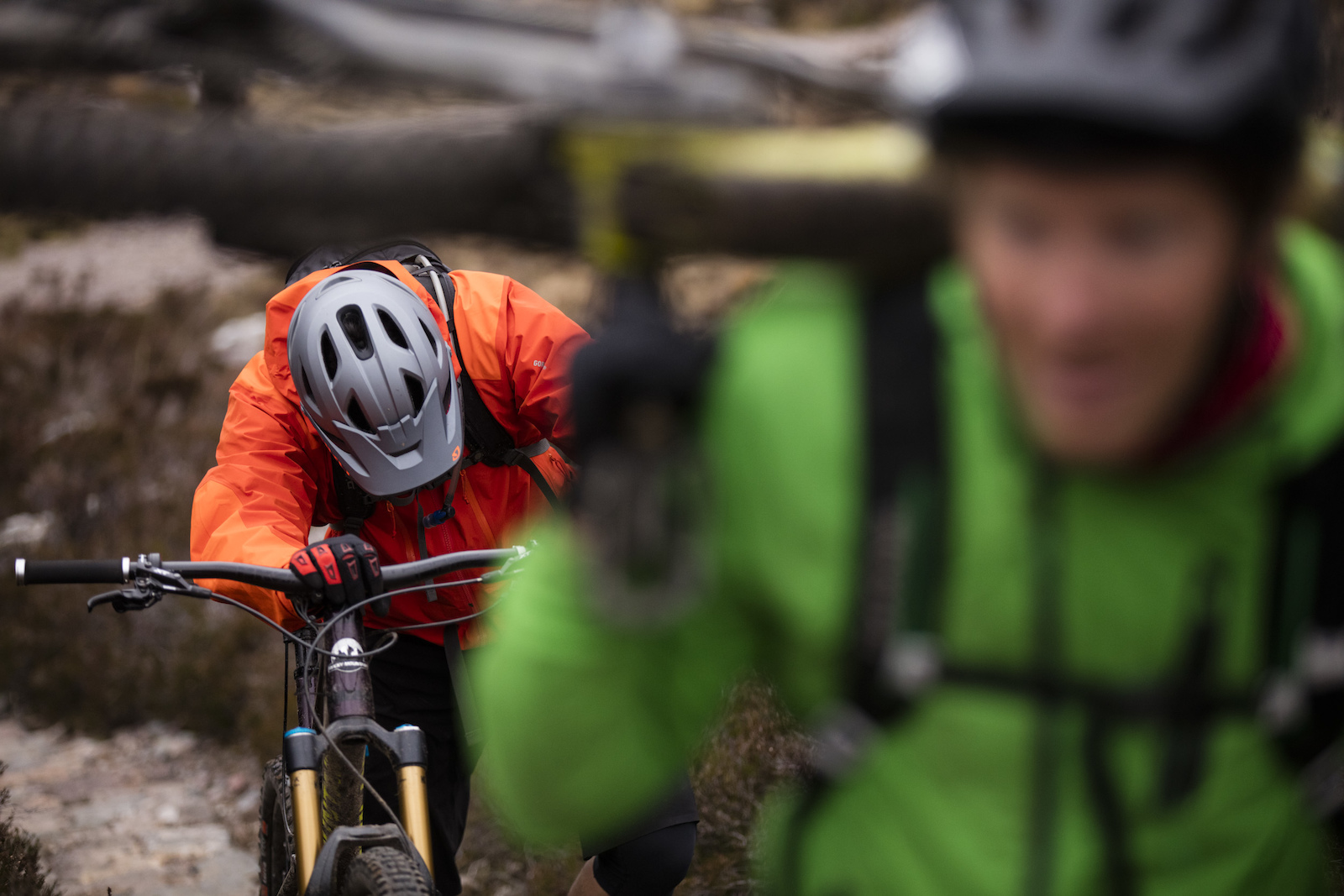 Matt Hunter and Thomas Vanderham in the northern highlands of Scotland