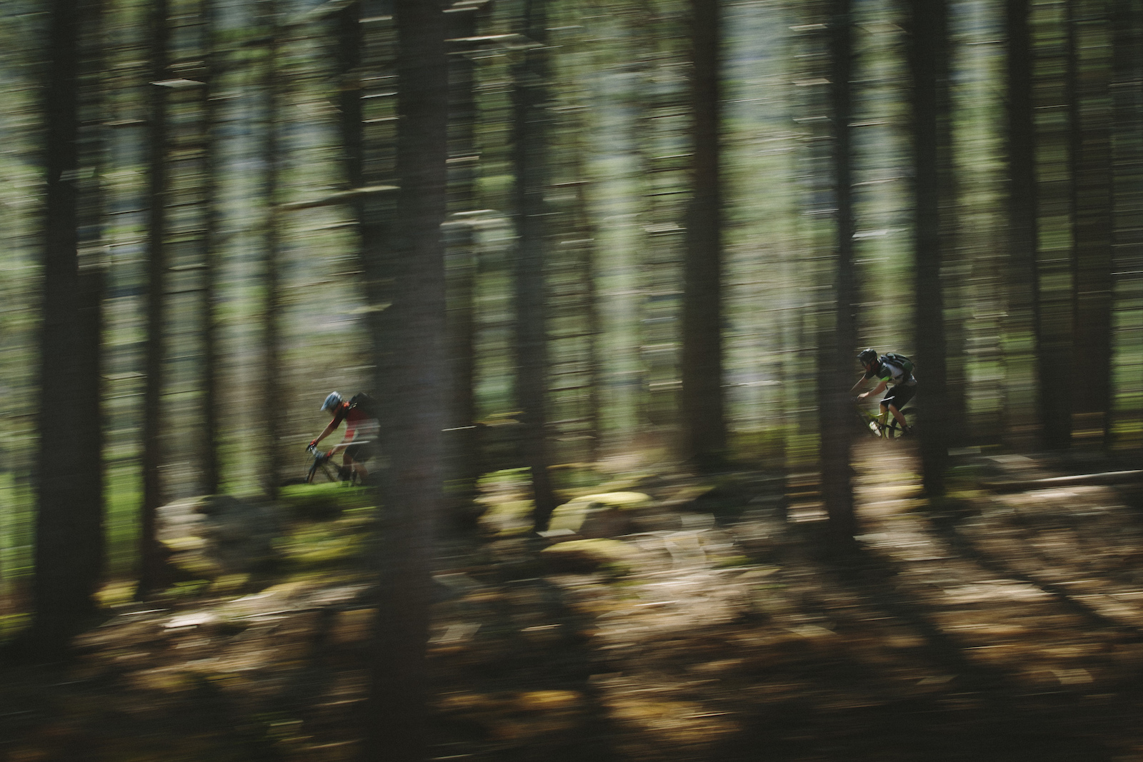 Matt Hunter and Thomas Vanderham in the northern highlands of Scotland