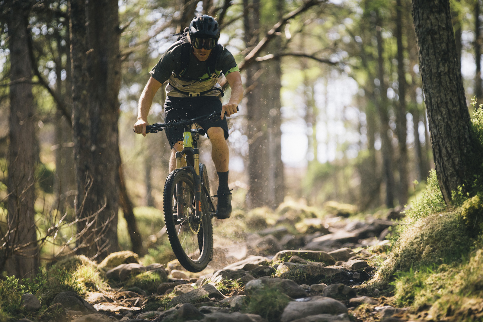 Matt Hunter and Thomas Vanderham in the northern highlands of Scotland