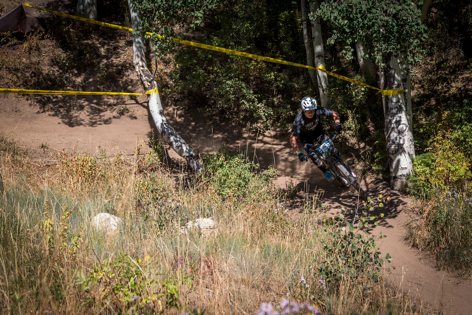 Mitch Ropelato races Stage Two of the SCOTT Enduro Cup at Deer Valley Resort in Park City, UT on Aug. 28, 2016