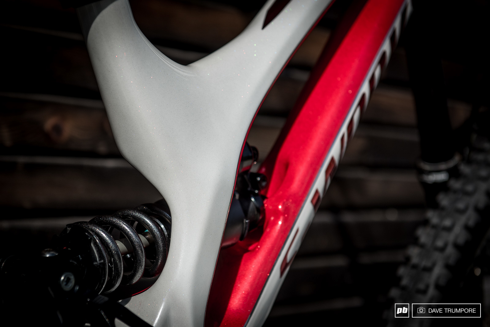 lots of sparkle in the pain on Finn s Specialized Demo