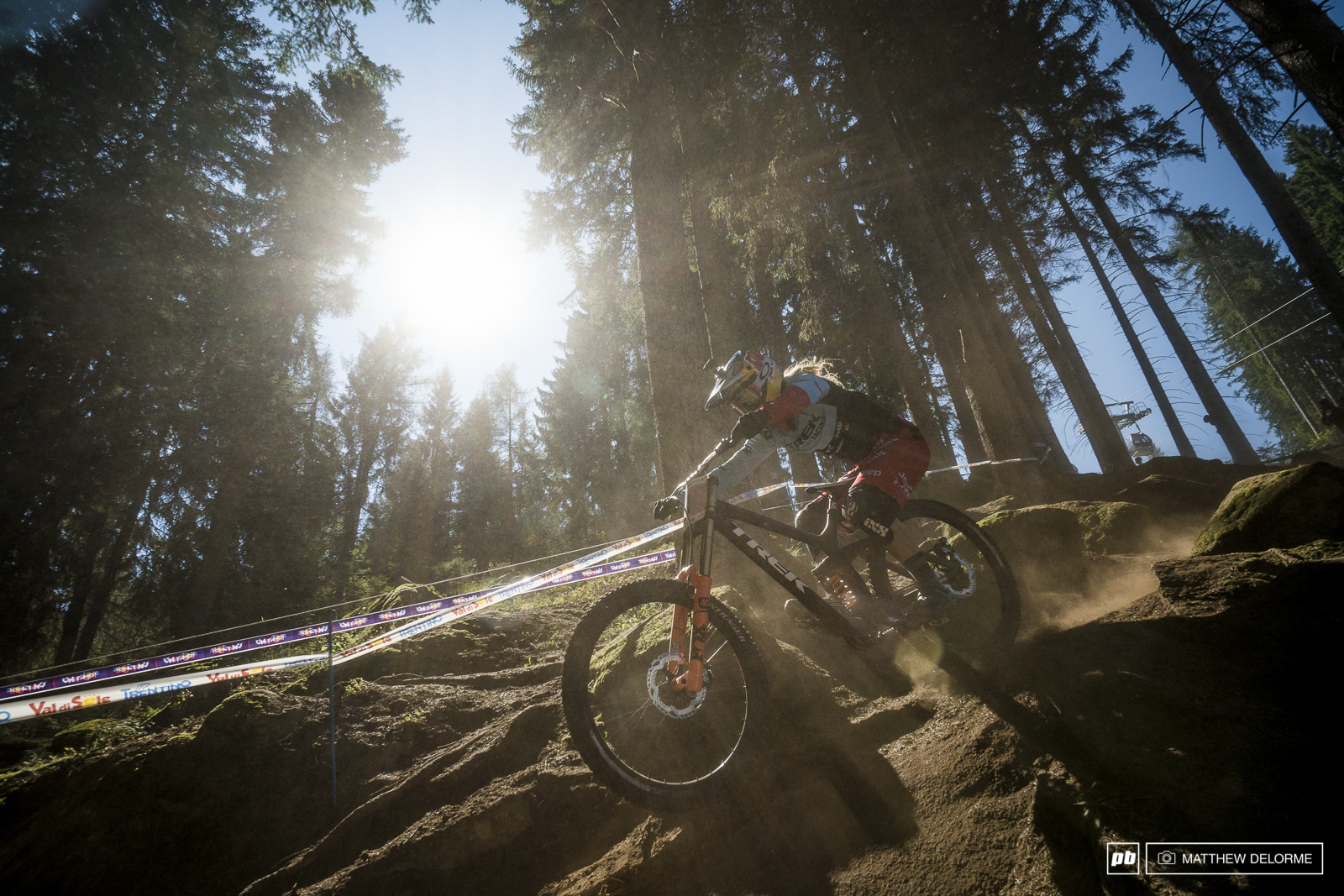 Rachel Atherton making it look all too easy.