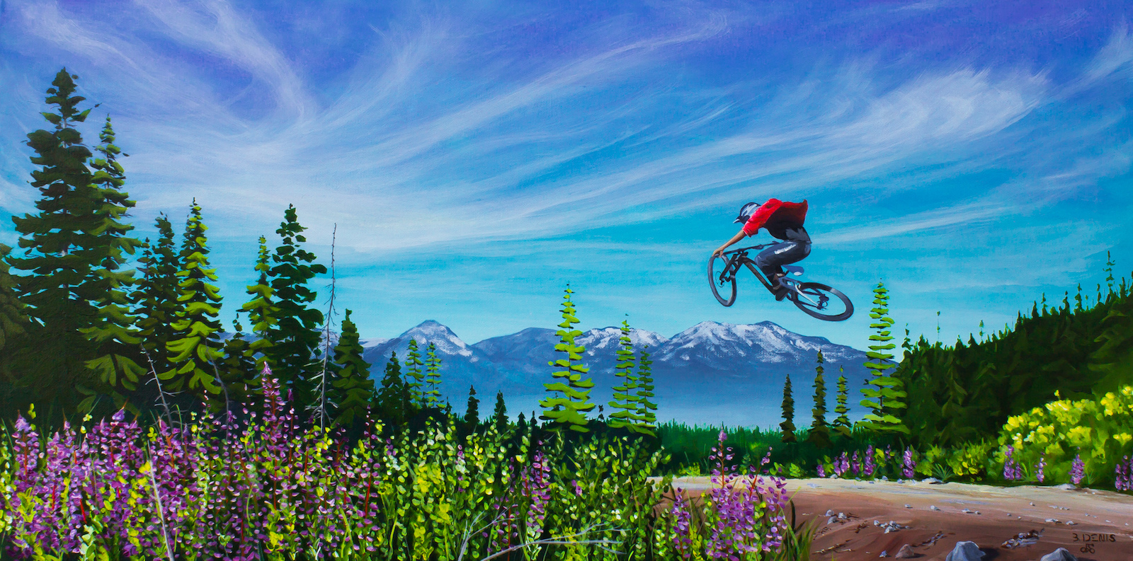 Whistler Whip
18" x 36" Painting
Acrylic on Canvas
Available for $400