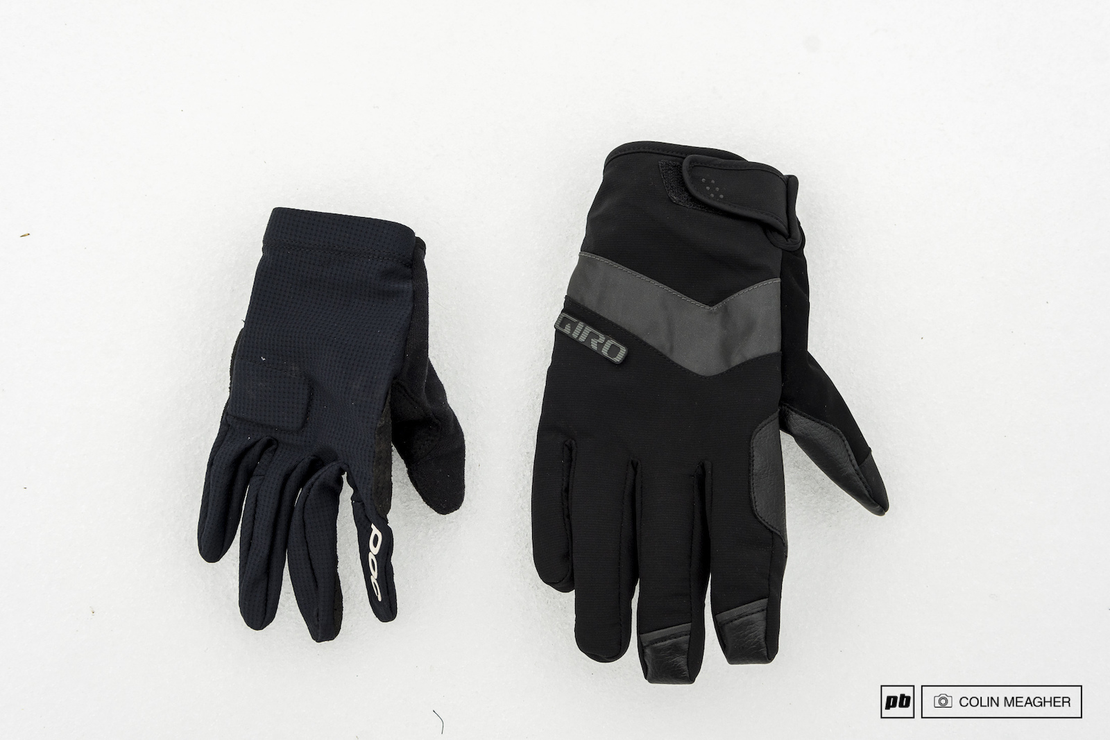 POC and Giro gloves