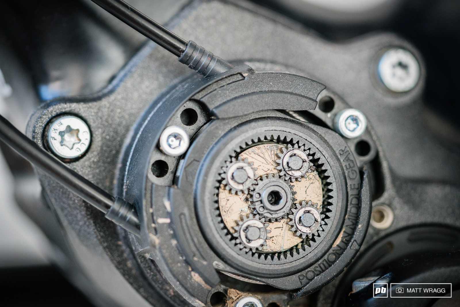 The inside of the shifter assembly - this is the part of the gearbox that needs the most maintenance the cables need changing ever so often.