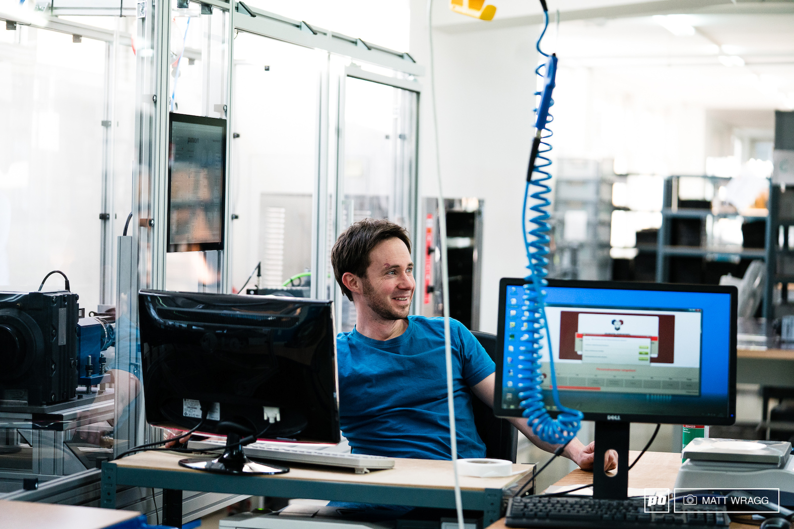 XXX and Christoph are very involved in the production keeping their hands-on with the gearboxes they produce.