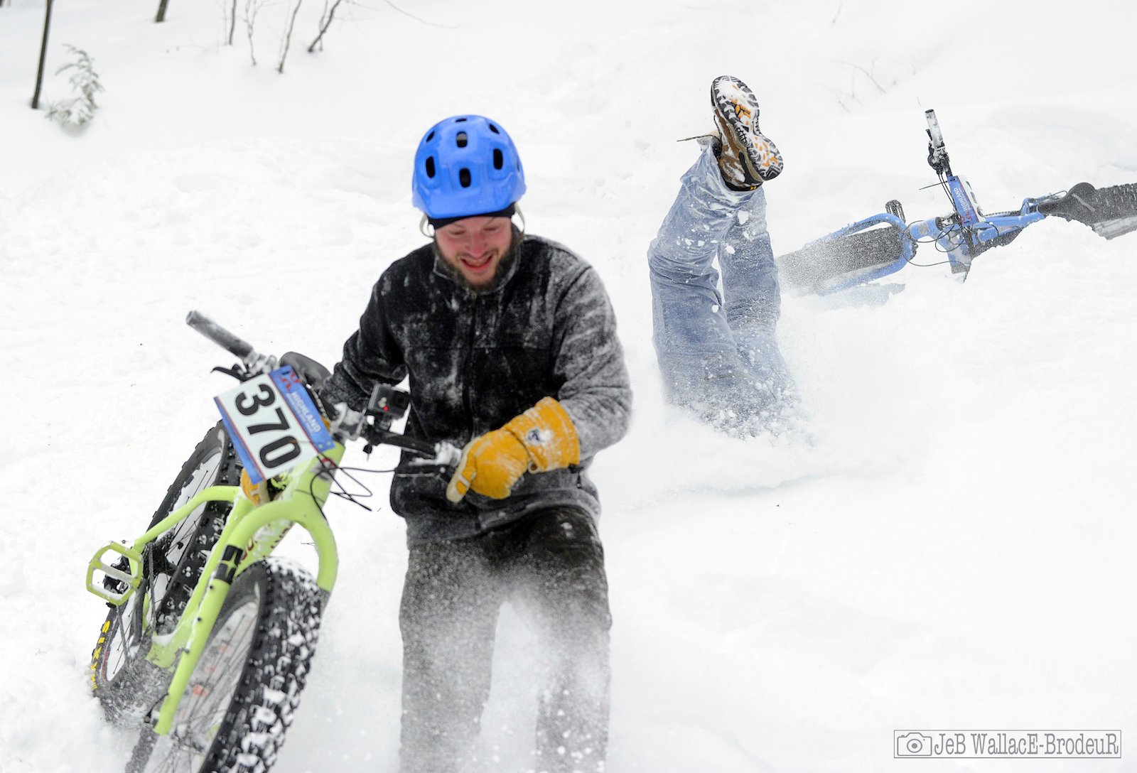 Some racers didn't fare as well as others 
Photo: Jeb Wallace-Brodeur
