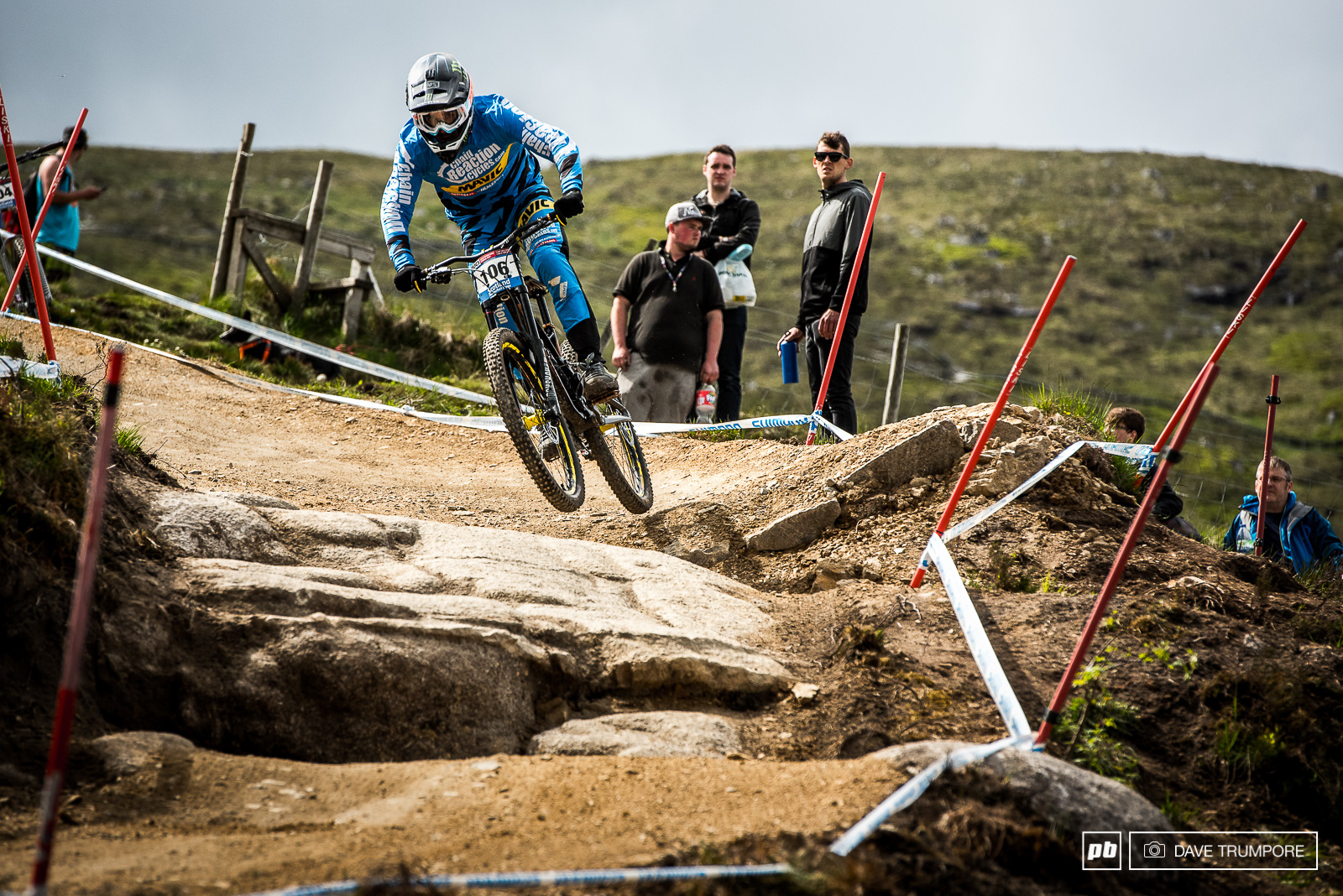 Currently sitting in second in the Enduro World Series, Sam Hill rode his DH bike for the first time in many months to grab one of the final spots in qualifying.