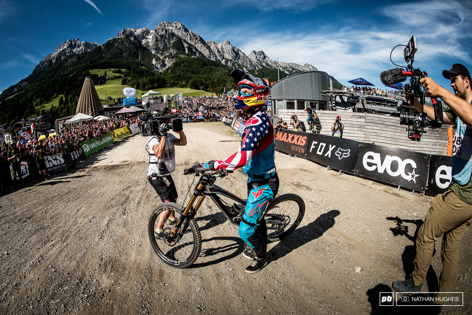 Race Day Photo Epic Leogang Dh World Cup Pinkbike