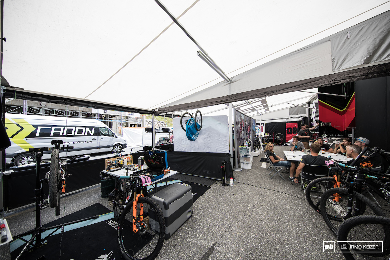 Team Setups - Lenzerheide XC World Cup 2017