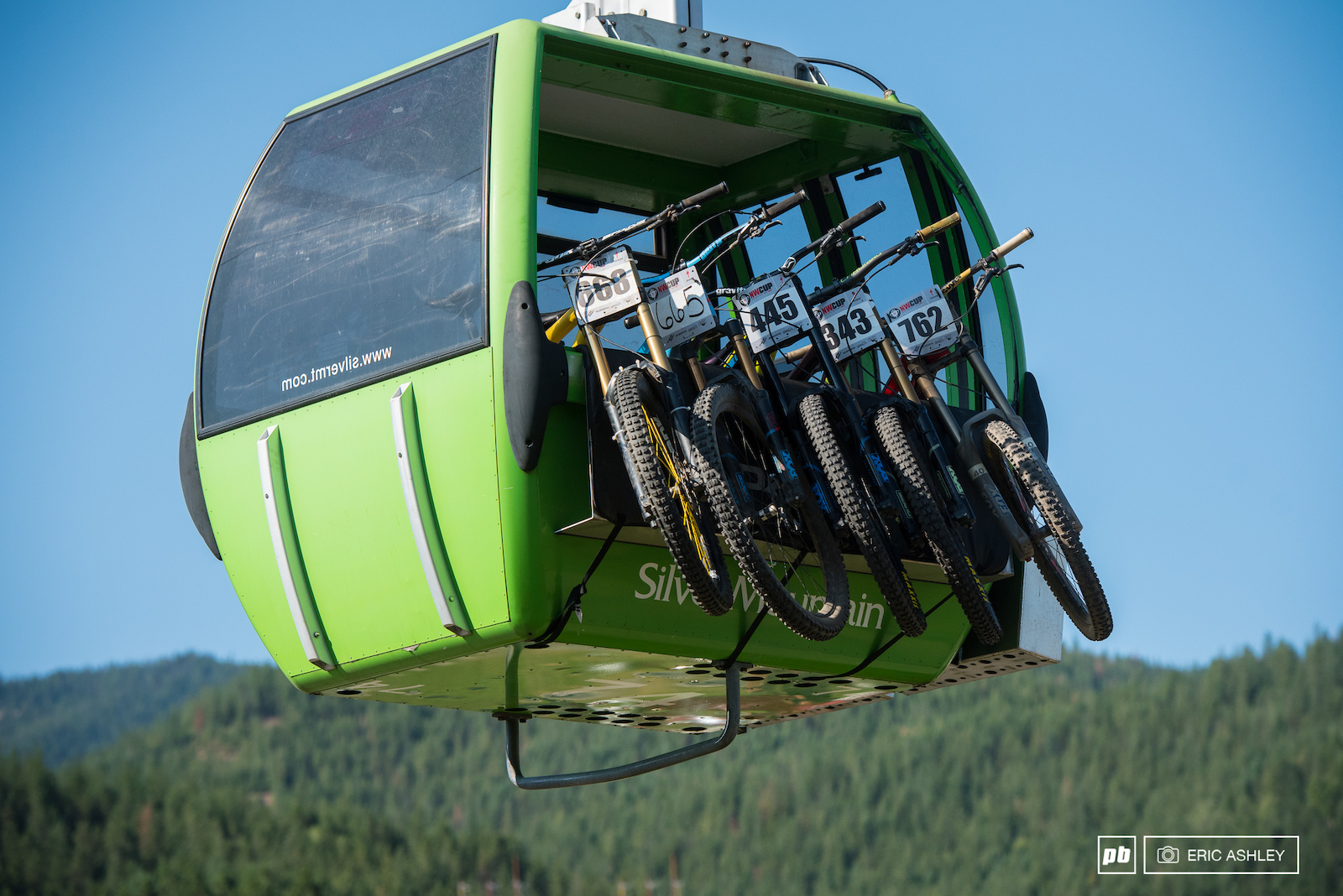 Tailgate pads and gondolas makes for an efficient up lift from the village.