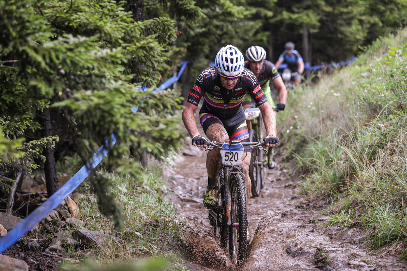 Wet and Wild Short Track XC Action - US MTB National Champs 2017 - Pinkbike