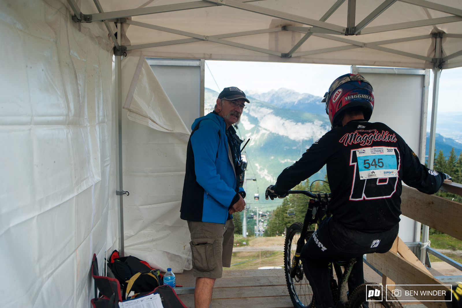 Race Day in Les Carroz - French Downhill Championships 2017