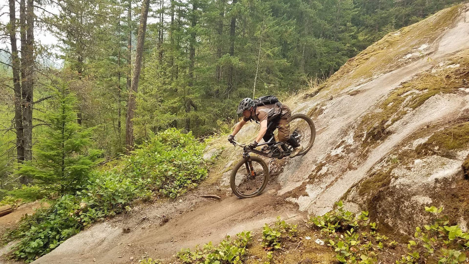 Using up every bit of that front suspension!