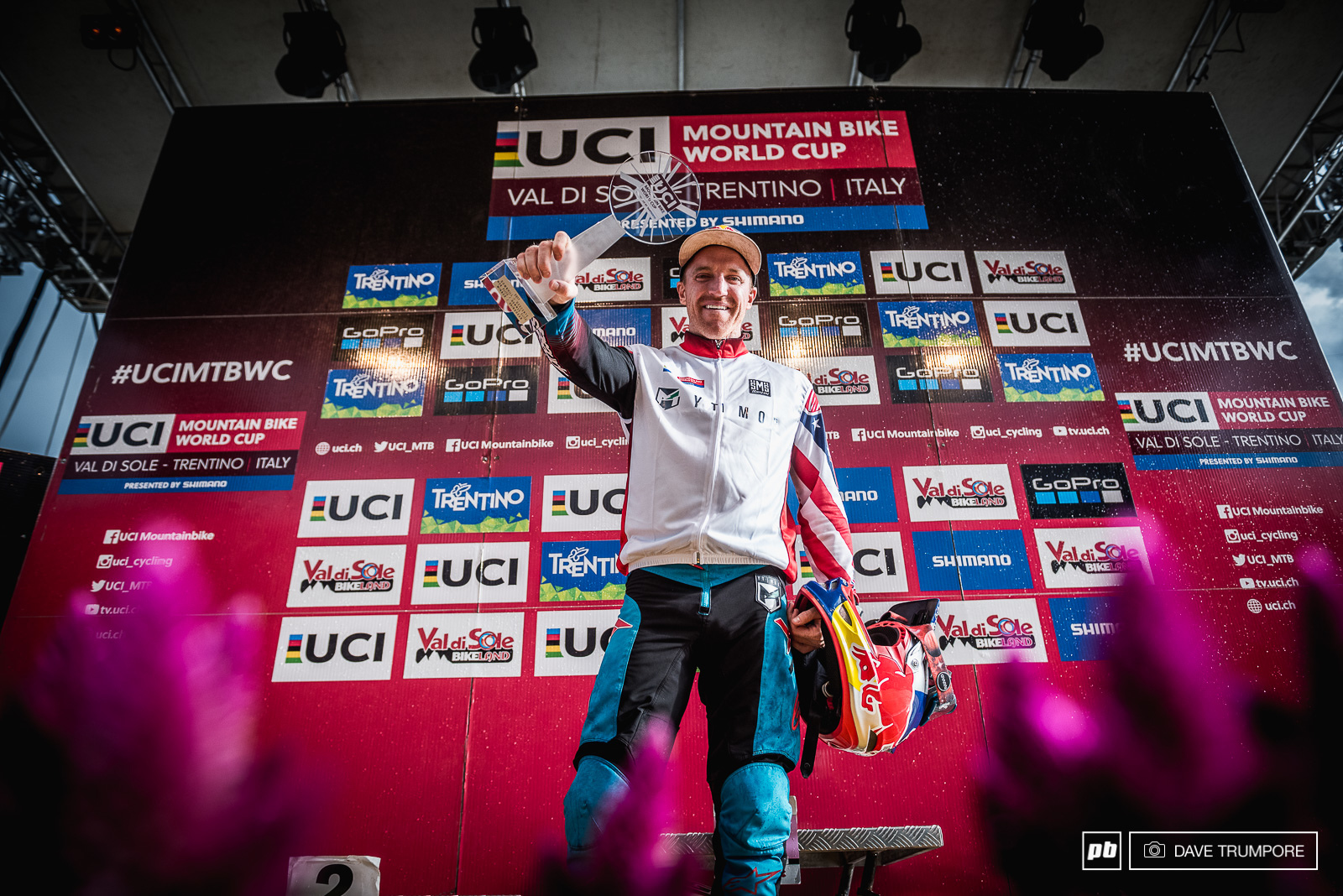 What a season and what a day for Aaron Gwin.