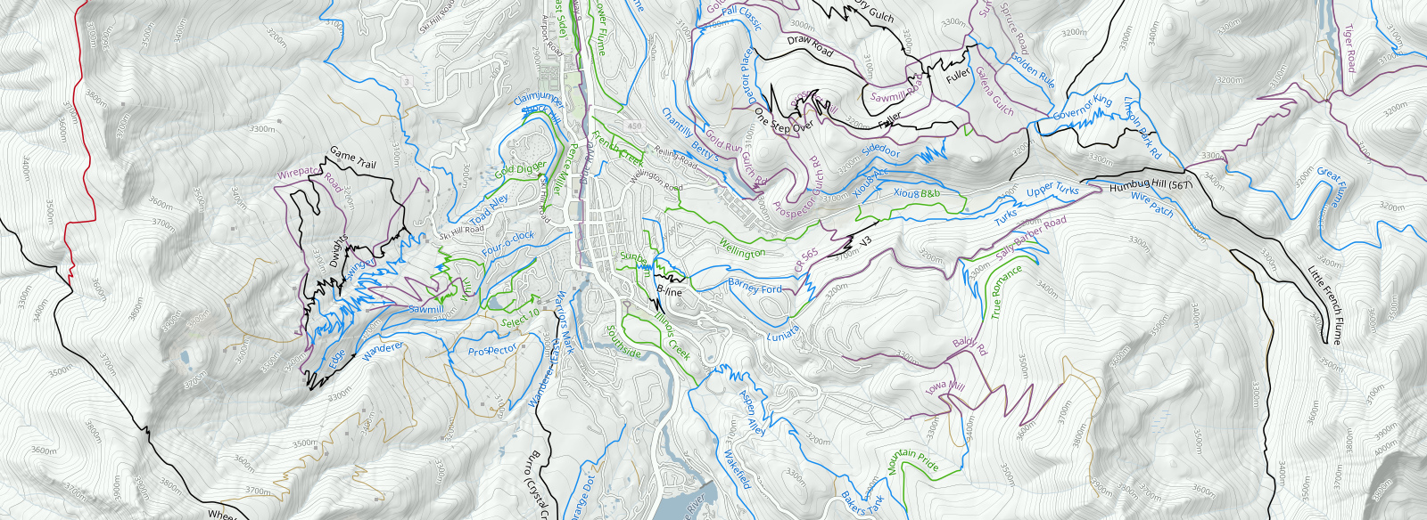 Trailforks Printable Maps