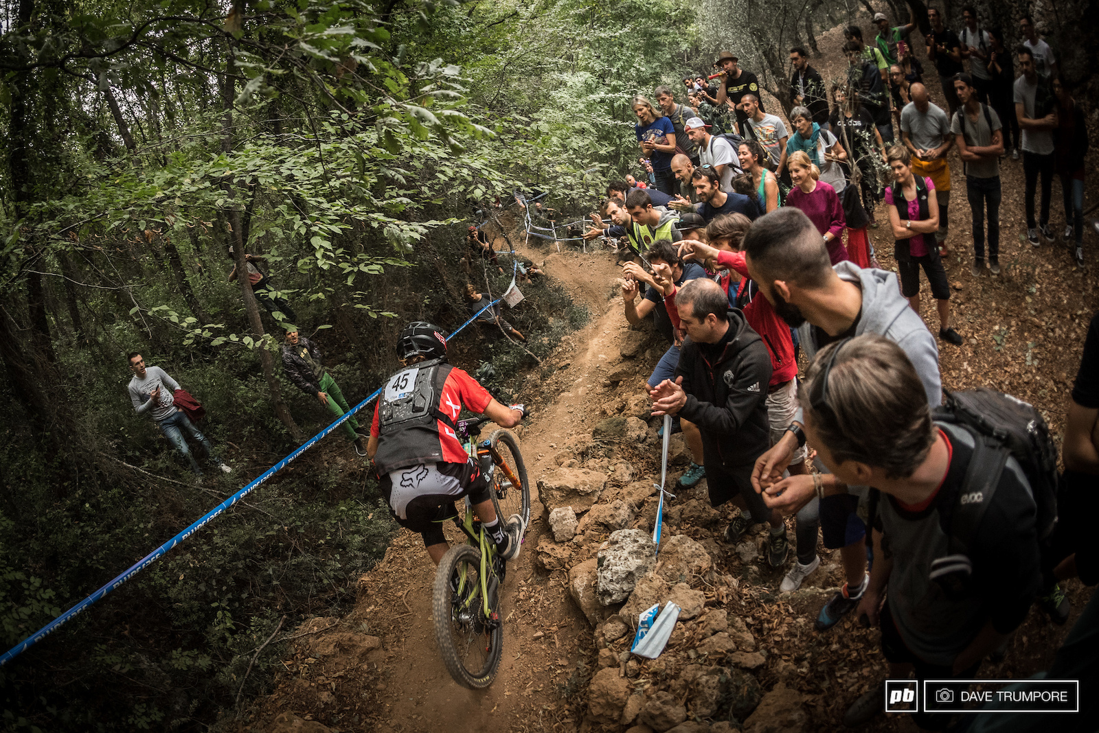 Ratboy doing it for the fans on stage 4.