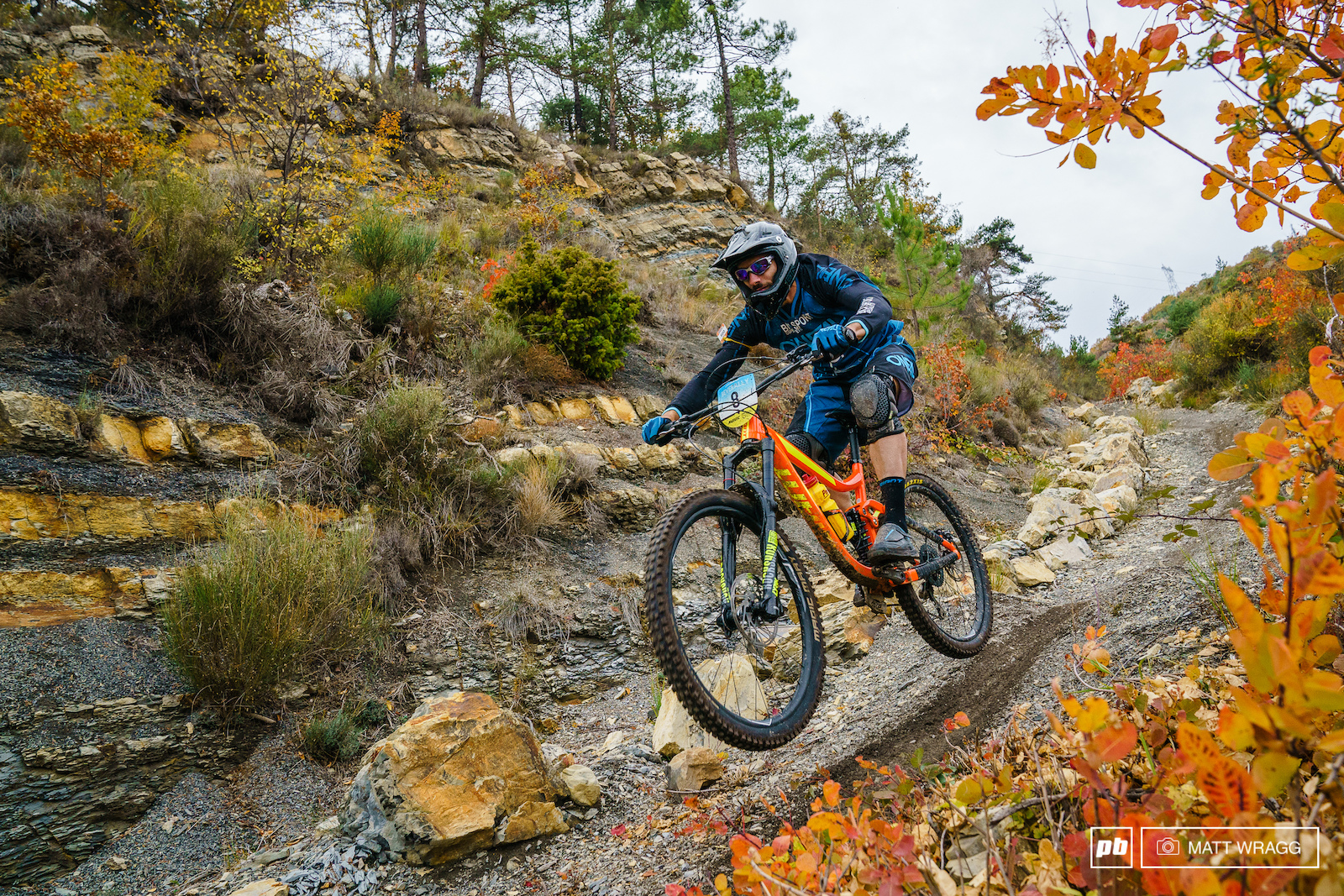 Multi-discipline local racer David DeBella has had a good season a top ten ranking in this part of the world is harder than many national series. Today he could only manage 16th though.