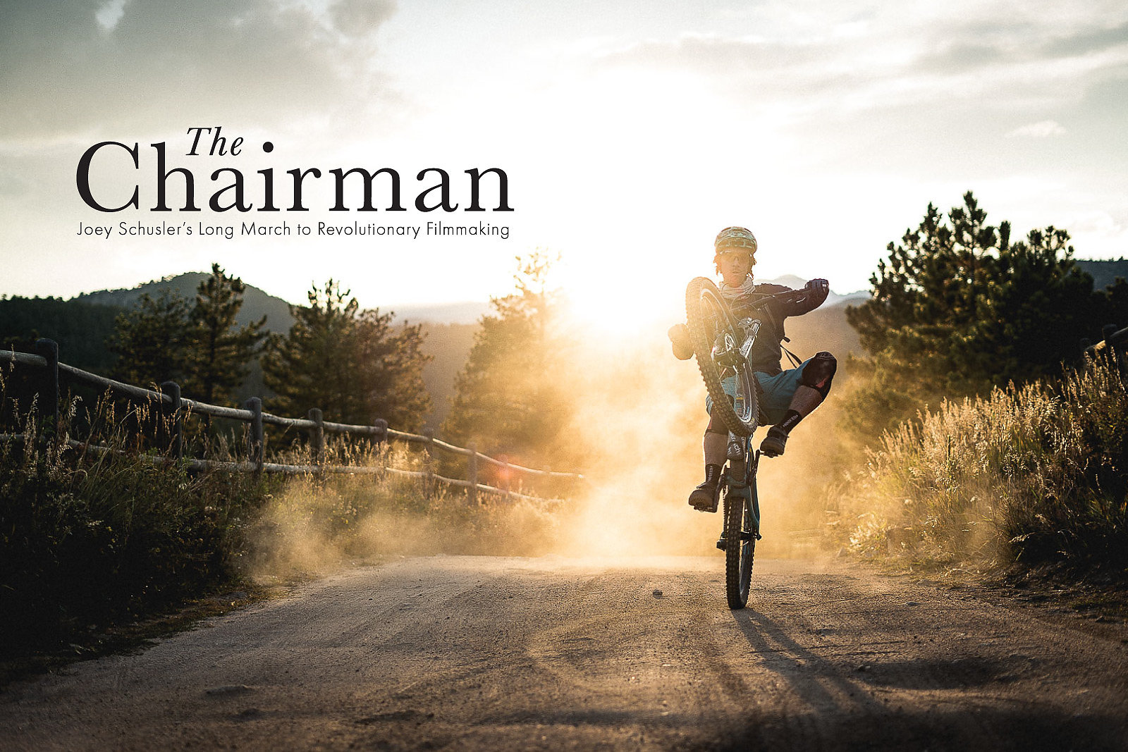Opening spread from "The Chairman" as seen in Freehub Magazine Issue 8.4.