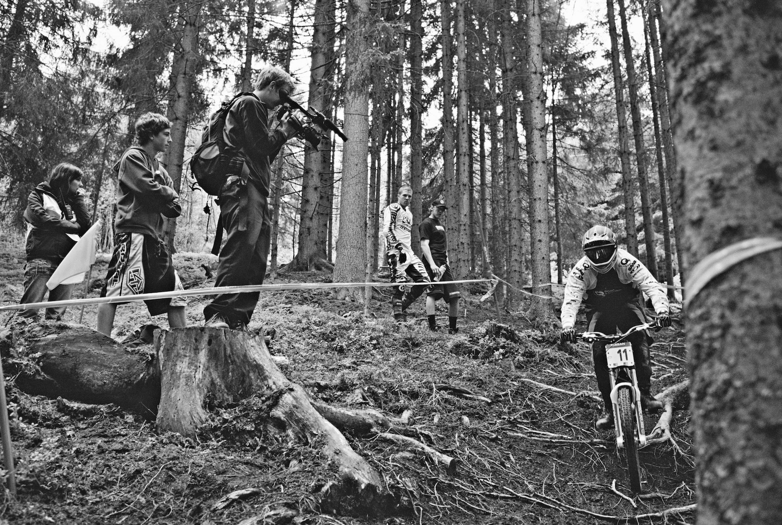 ... Team Saab Salomon on Q-Bikes