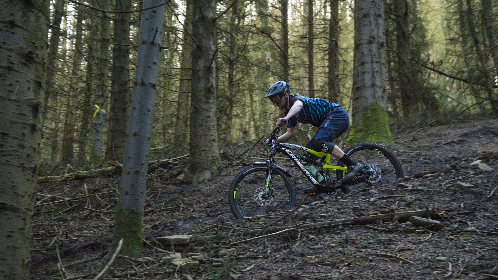 Testing New Wide Open Lapierre with Lewis Bradley
