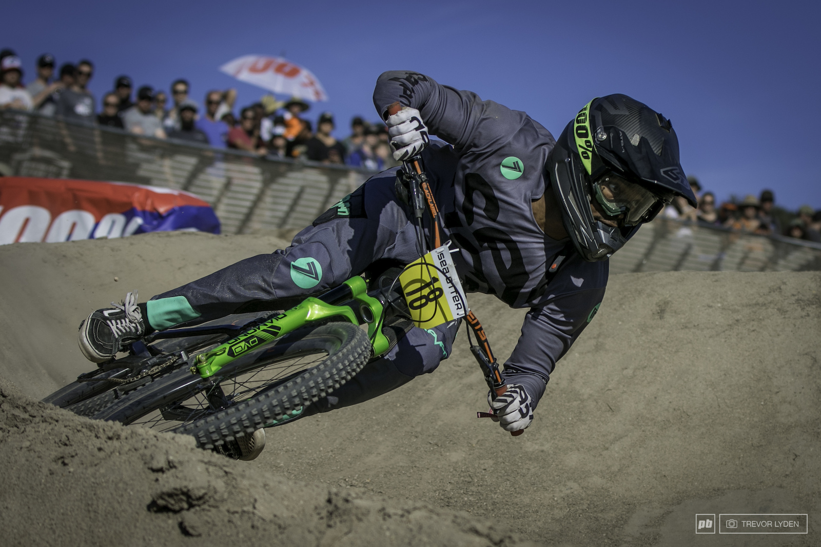 We were glad to see Jerome bounce back after his hard crash in the last round