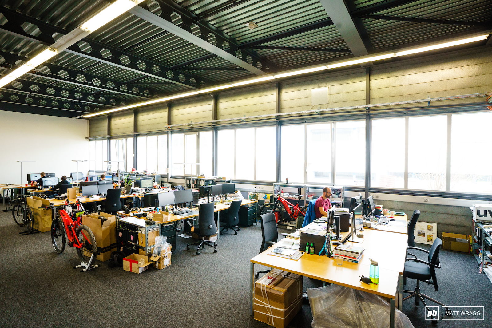 Inside BMC. Grenchen Switzerland.