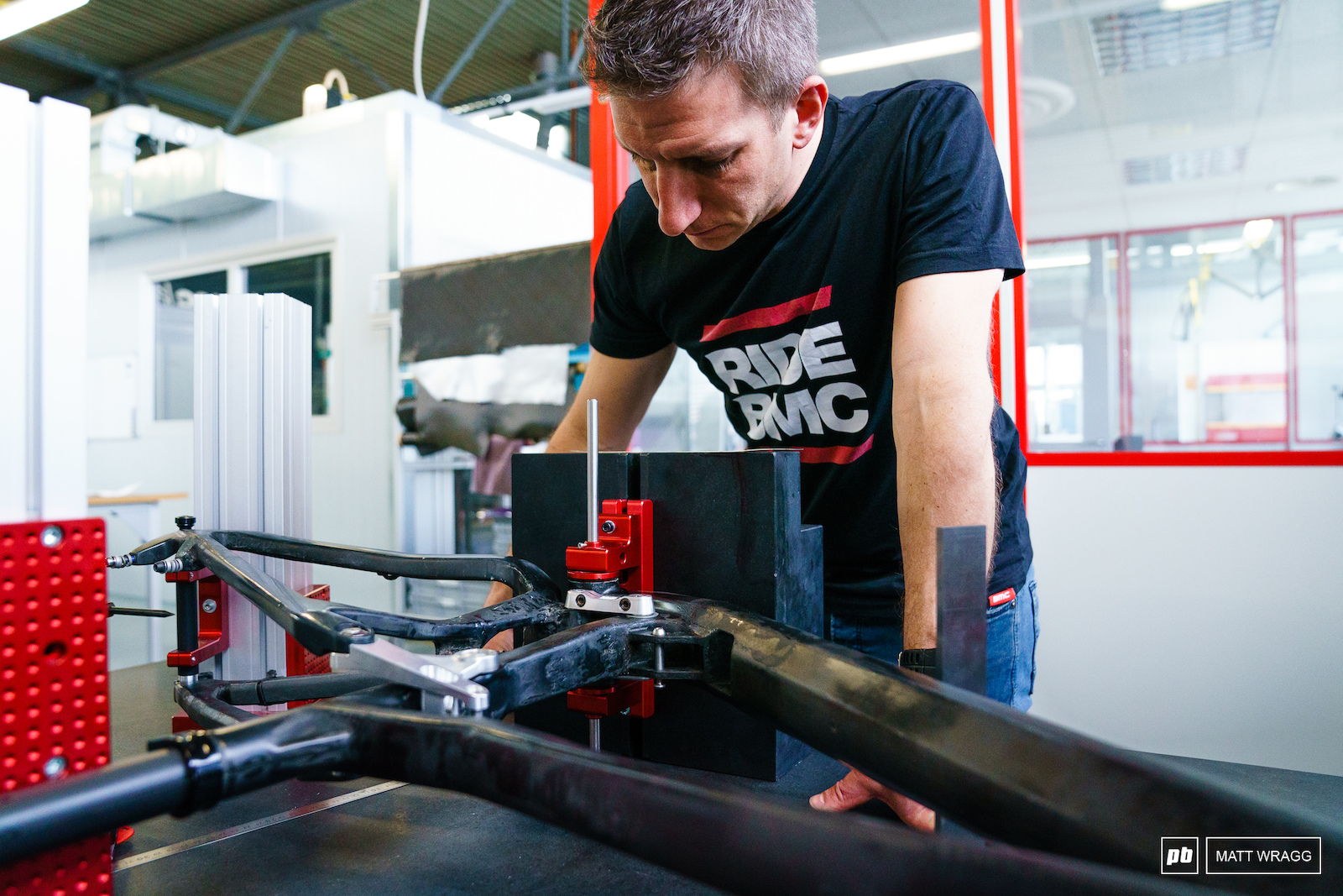 Inside BMC. Grenchen Switzerland.