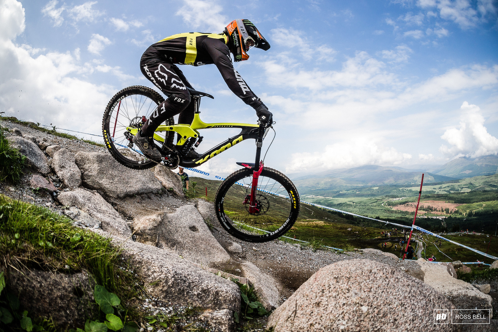 Connor Fearon rode strongly into 13th less than 1.5 seconds off the podium.