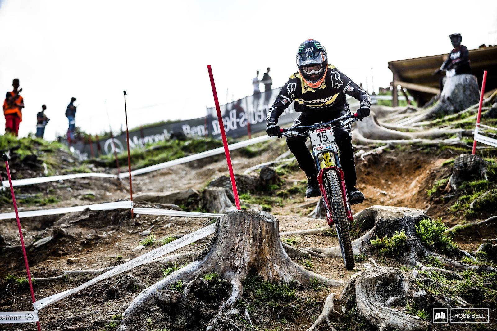 Fearon is a consistent threat to the podium in Leogang he ended up 7th less than a second off.