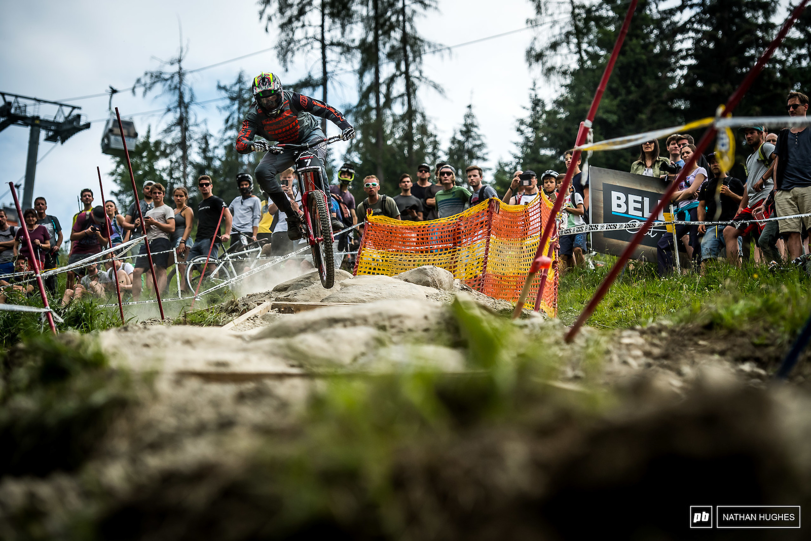 Charlie Harrison on the run of his career so far... 3rd place and his first Crankworx podium.