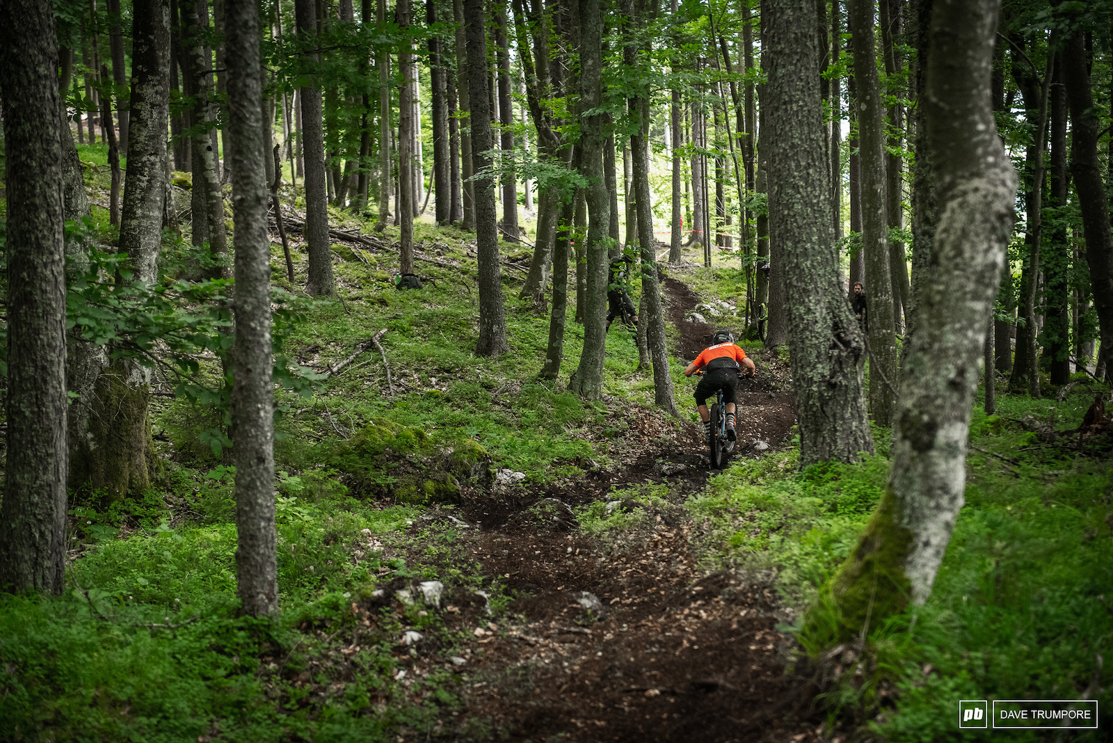 Robin Walner is loving the fresh tracks on the Austrian - Slovenian border and will be looking to build on his current 2nd place standing in the overall.
