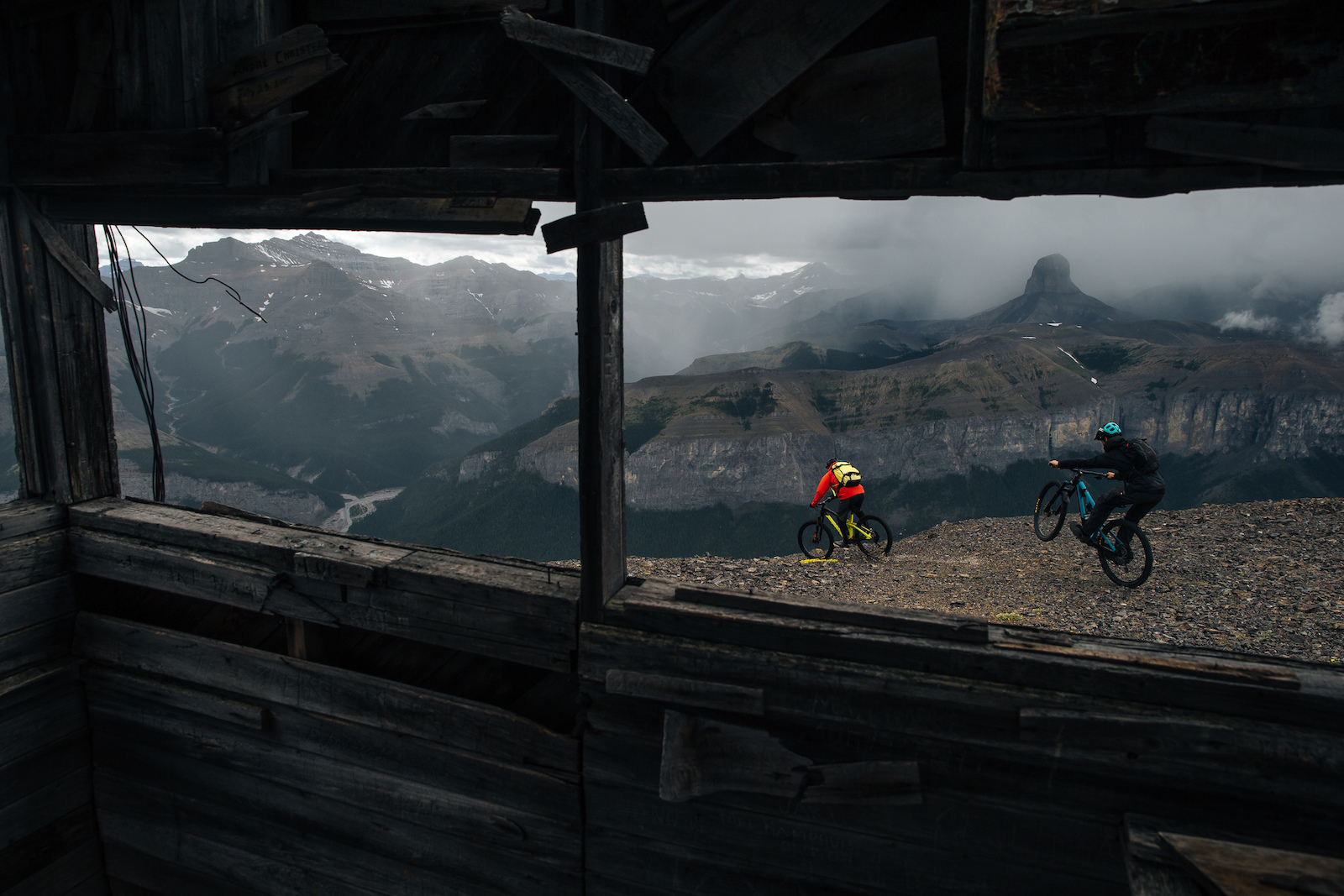 Riding Alberta s Rocky Mountains with Noah Brousseau and Matt Monod. Photos by robb
