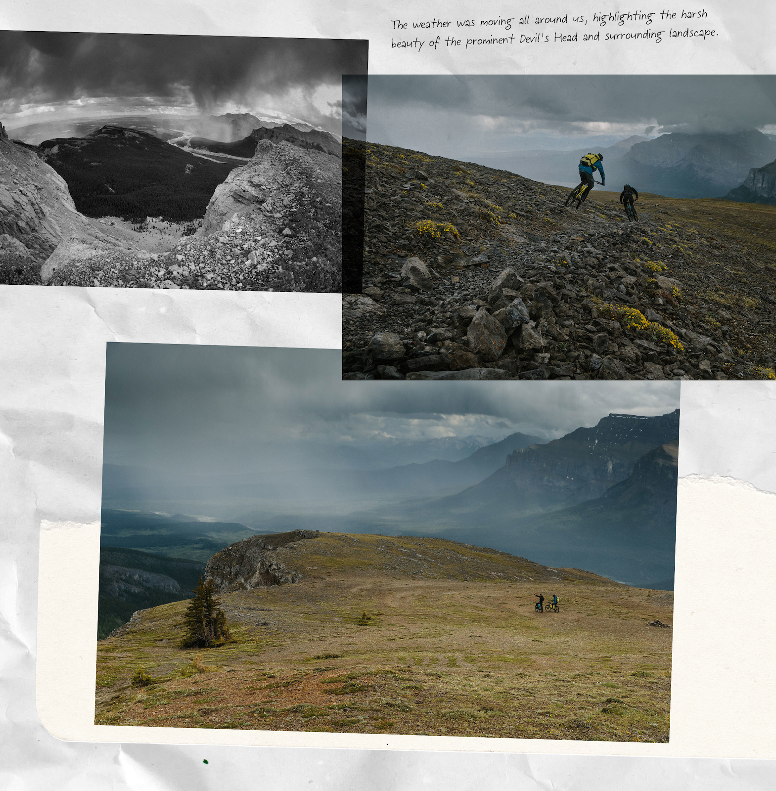 Riding Alberta s Rocky Mountains with Noah Brousseau and Matt Monod. Photos by robb