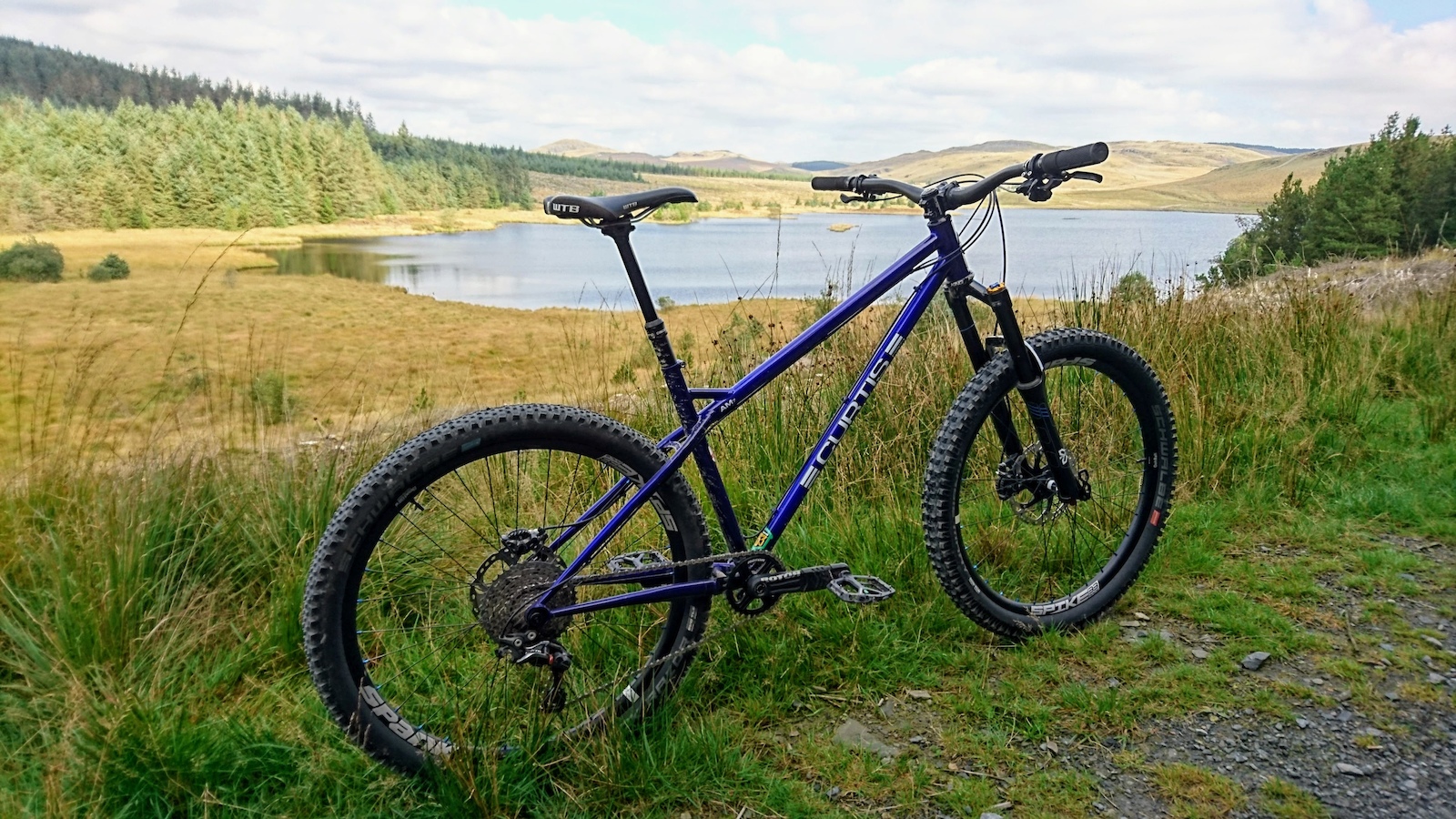 Curtis AM 7 on the Summit trail at Nant yr Arian