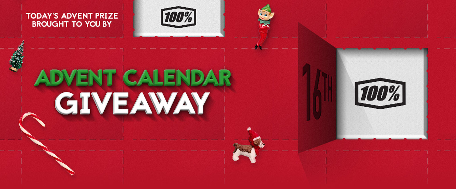 Win a 100 Aircraft Helmet Pinkbike's Advent Calendar Giveaway Pinkbike