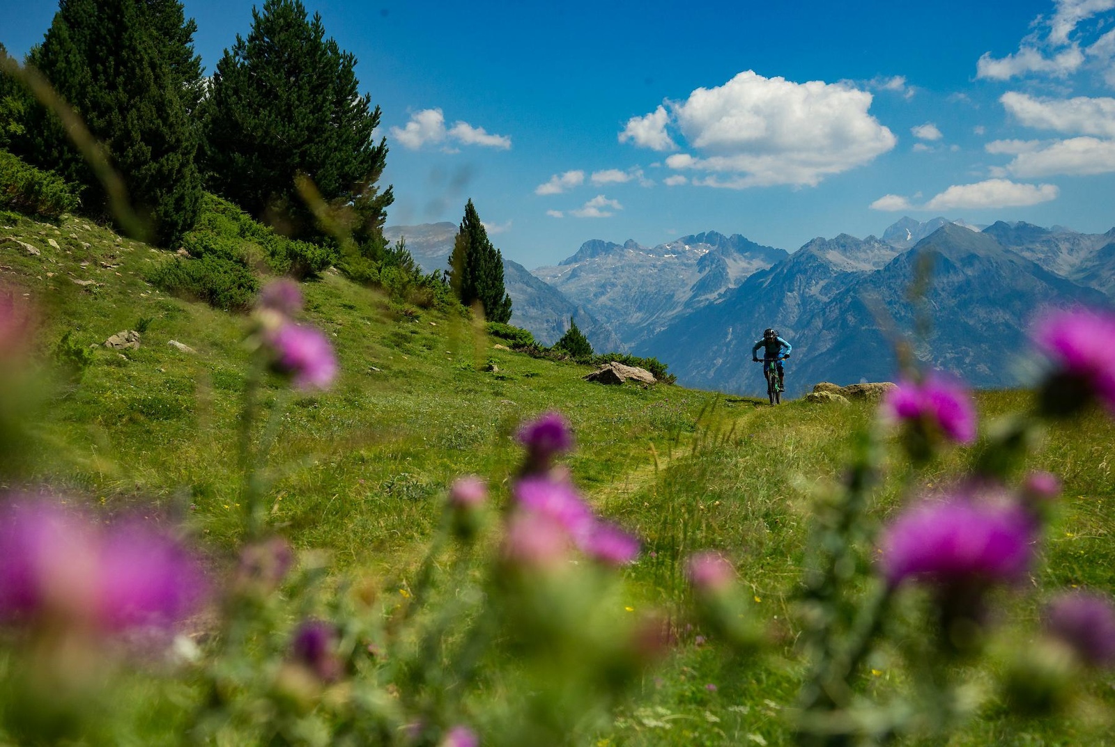 Mr. Basque MTB himself, Doug McDonald small amongst the mighty Pyrenees of the Tena Valley, a stone's throw away from the Spanish/French frontier.

Selected for POD by Sarah Moore on February 5th 2019.