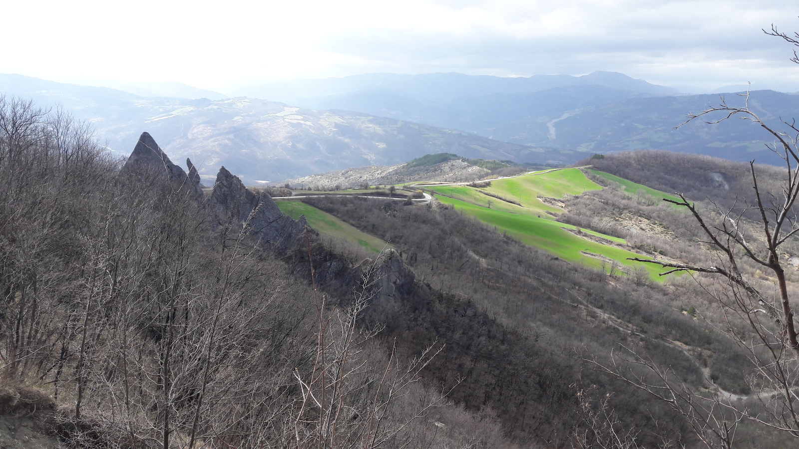 Vista sui salti del diavolo